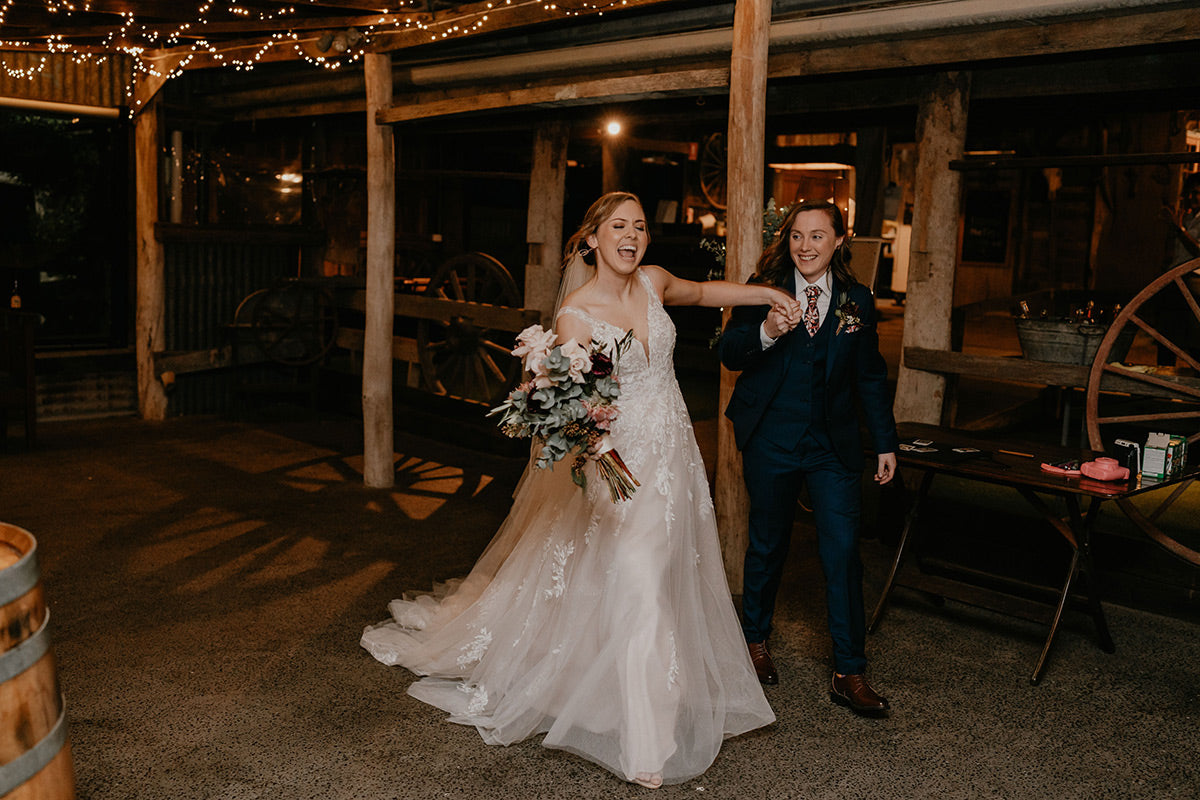 Peggy and Finn — RUSH ORDER BRIDE